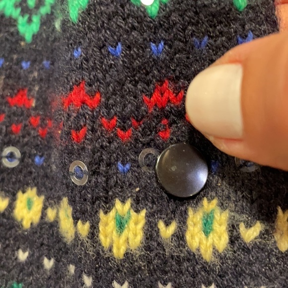 Talbots Fair Isle Cardigan - Picture 10 of 10